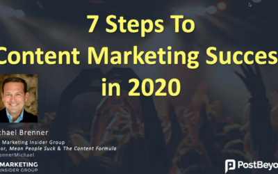 De acht voorwaarden voor contentmarketing succes in 2020