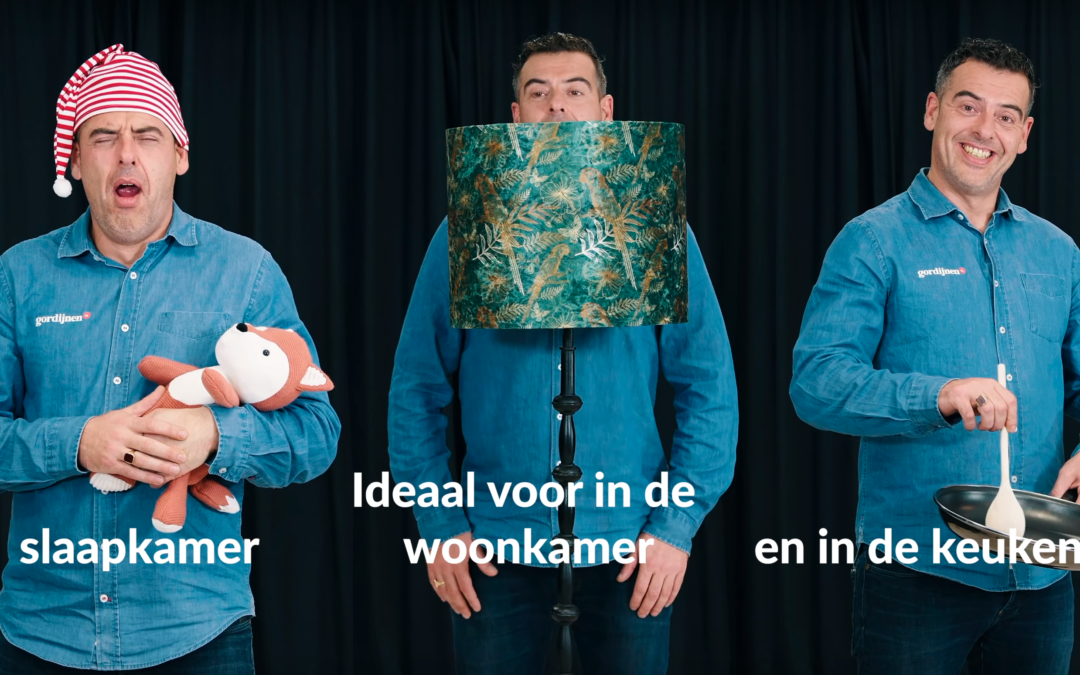 Videocampagne voor Gordijnen.nl